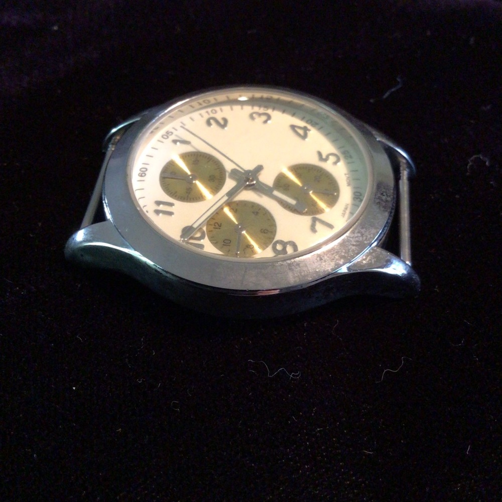 Women’s Watch With Colorful Silk Scarf Band - Picture 6 of 8